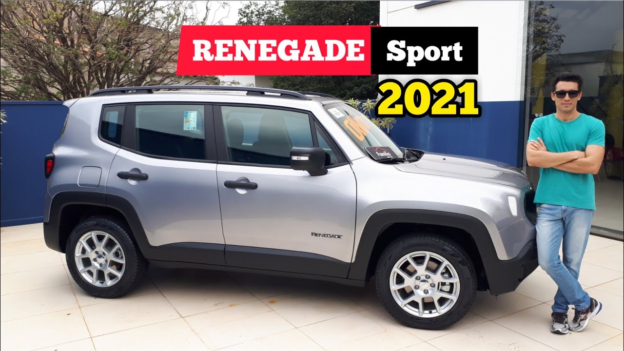 Renegade Sport 2021, versão mais vendida, preço promocional.