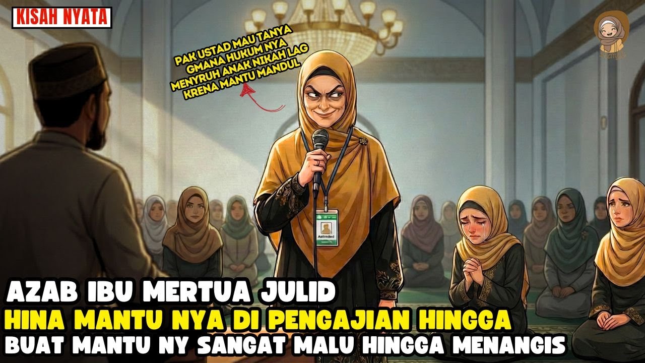 AZAB IBUMERTUA YG HOBBI NYA JELEKKAN MANTU YG MANDUL DIPENGAJIAN  II SINETRON AZAB