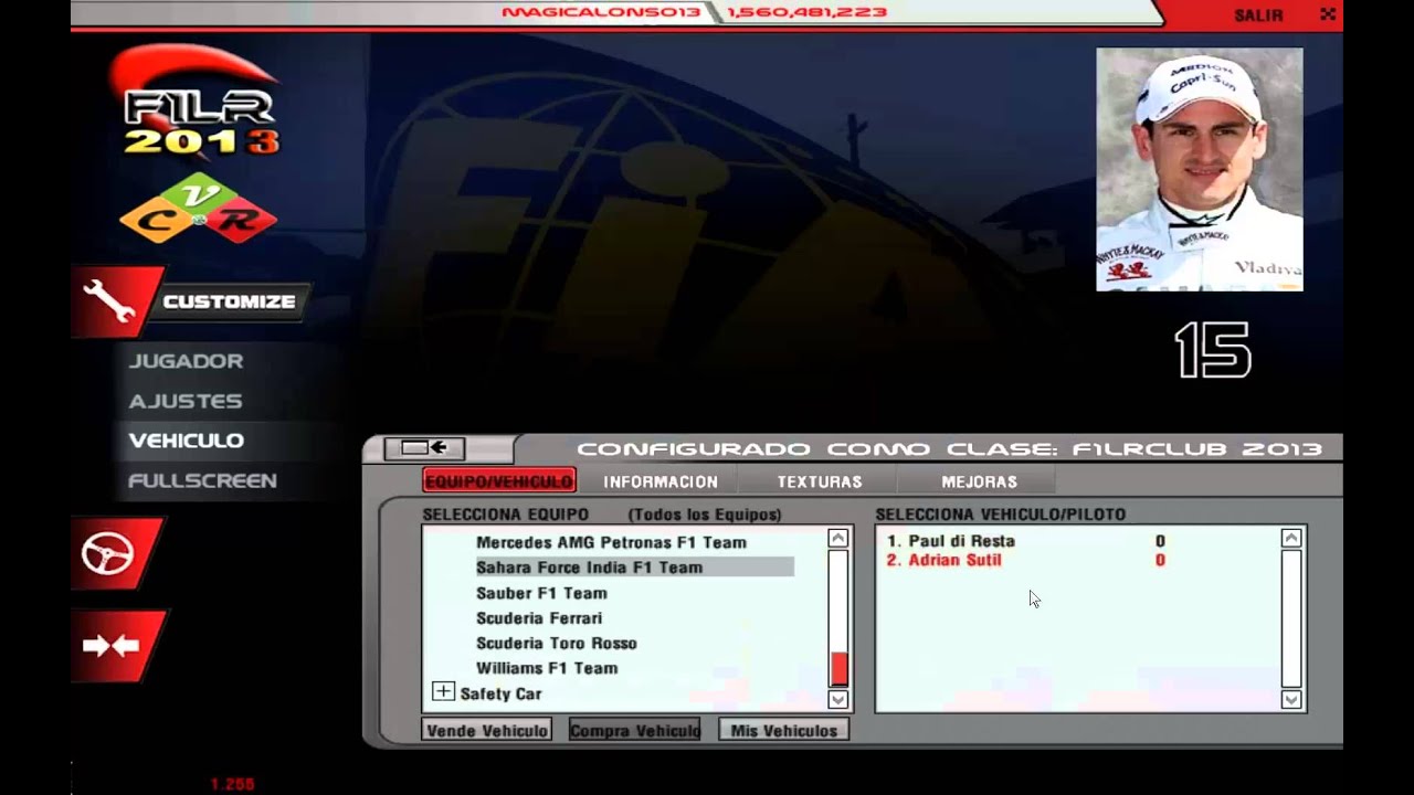 rFactor Mod F1LRCLUB-VCR 2013 Release [Descarga/Download]