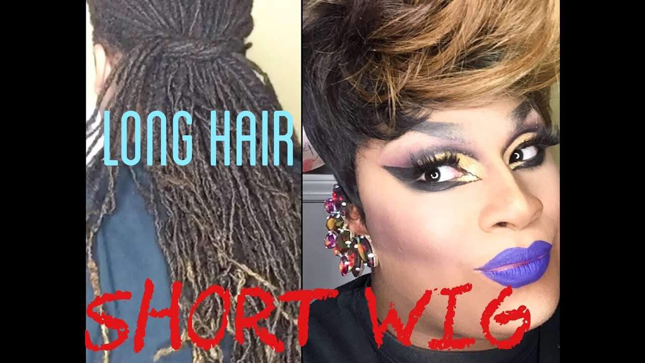 Long Hair, short Wig? My Wig Techique