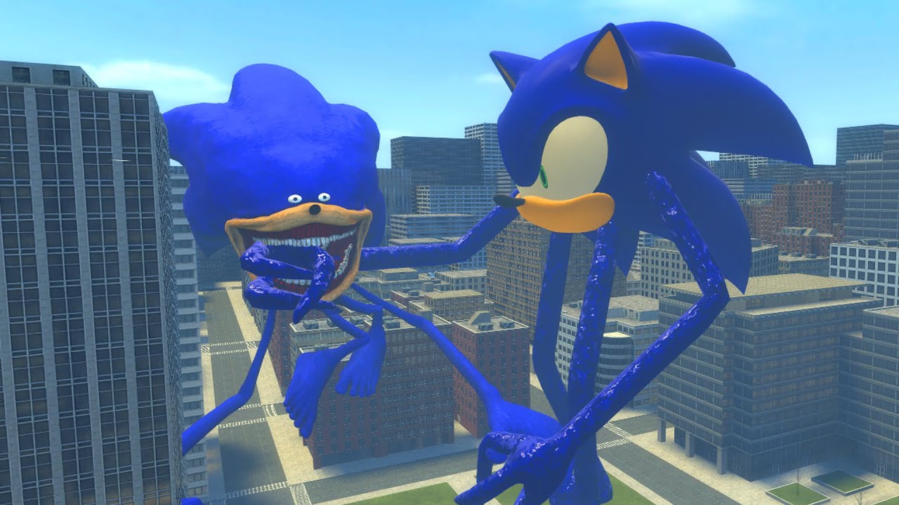 SONIC INNYUME SMILEY'S VS EVOLUTION OF SHIN SONIC TAPES FAMILY in Garry's Mod