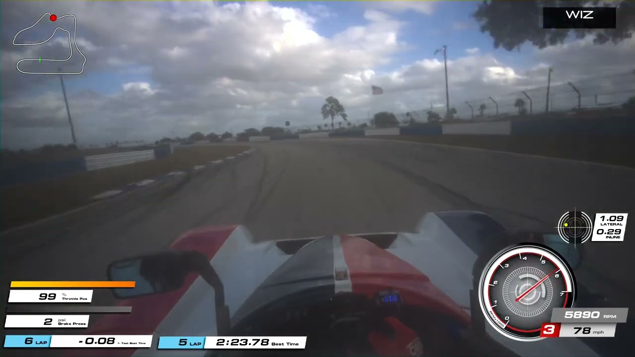 SCCA Turkey Trot SRF3 Sebring 2025 - Sprint 
