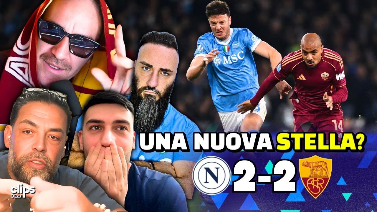 NAPOLI - ROMA 2-2 | ALISSON RISPONDE A MALEN! CONTE METTE IN DUBBIO LA QUALIFICAZIONE IN CHAMPIONS!!