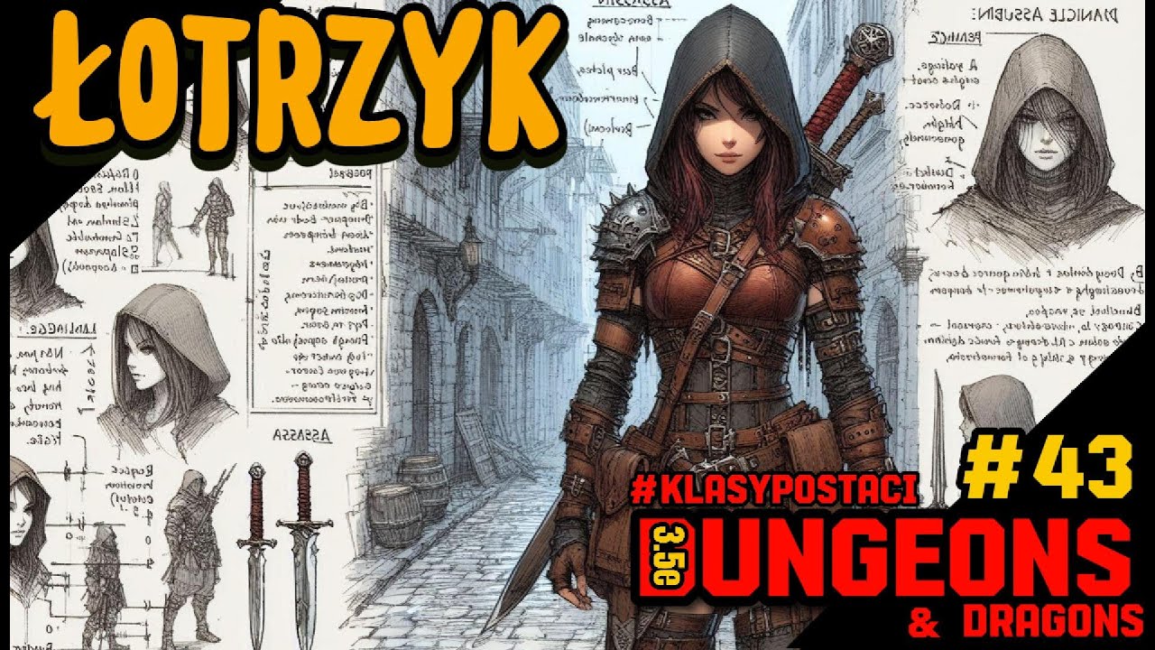 Łotrzyk I Klasy Postaci I Dungeons & Dragons 3.5e #43 I Zapomniane Krainy #dungeonsanddragons
