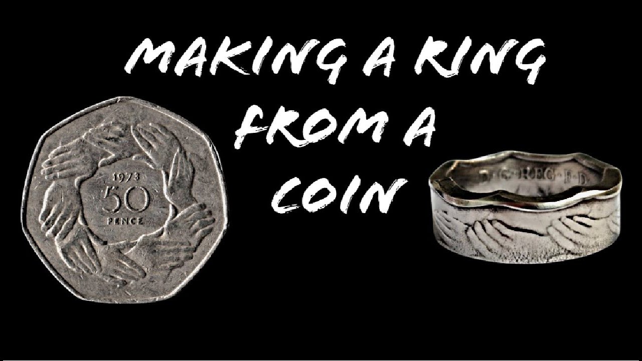 Let´s transform a Entry into EEC 50 Pence coin from UK into a stunning ring
