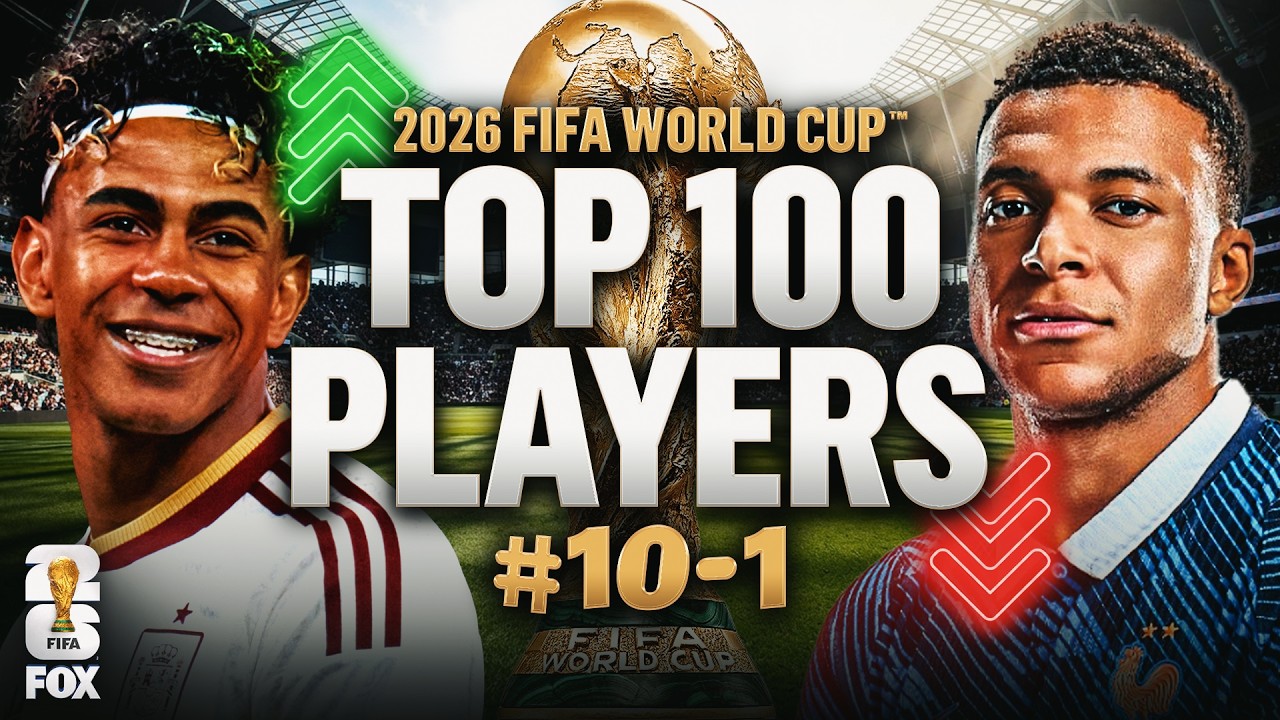 World Cup Top 100 Players Ranking REACTIONS ⚽️ Kylian Mbapp&eacute; Or Lamine Yamal? 👀 10-1