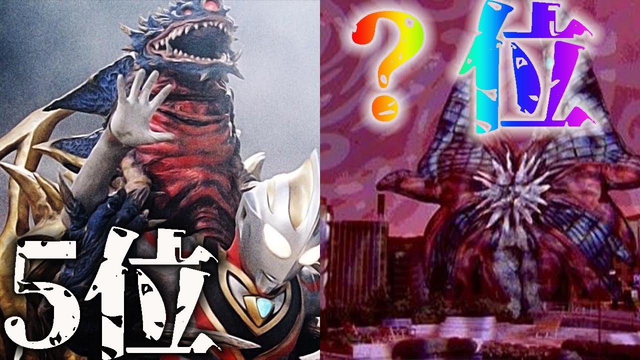 【ウルトラ怪獣ランキング】ウルトラマンガイア最強怪獣ランキングTOP10/根源的破滅招来体強さランキング！キングオブモンスやゾグなど【ウルトラマン 怪獣 解説】