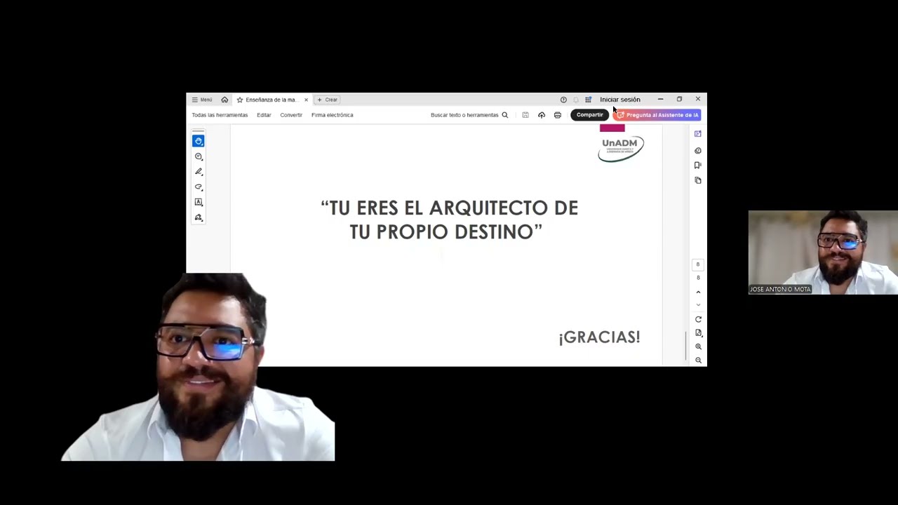 Enseñanza de la Matemática, Facilitador: Mtro. José Antonio Mota López, UnADM