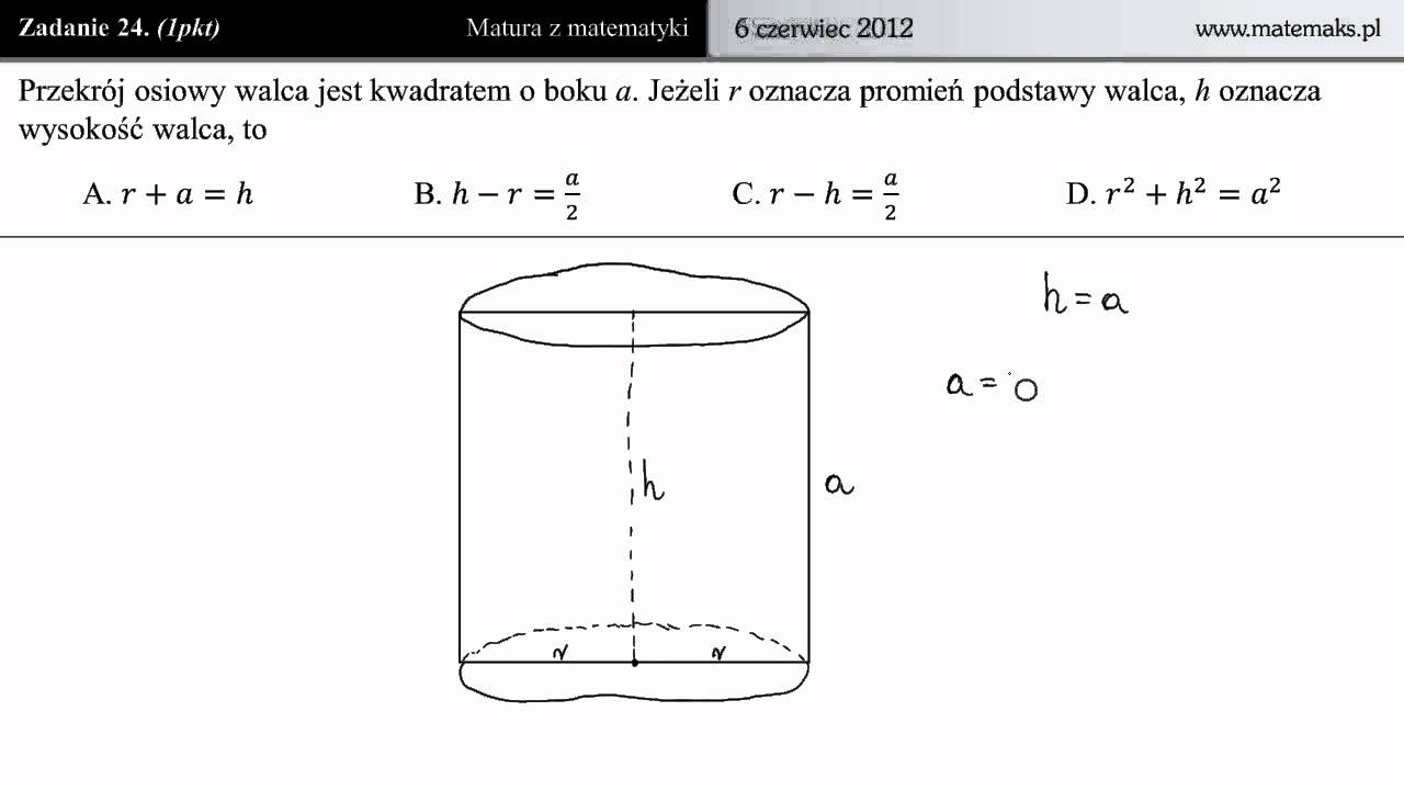 Zadanie 24 - Matura 2012 czerwiec