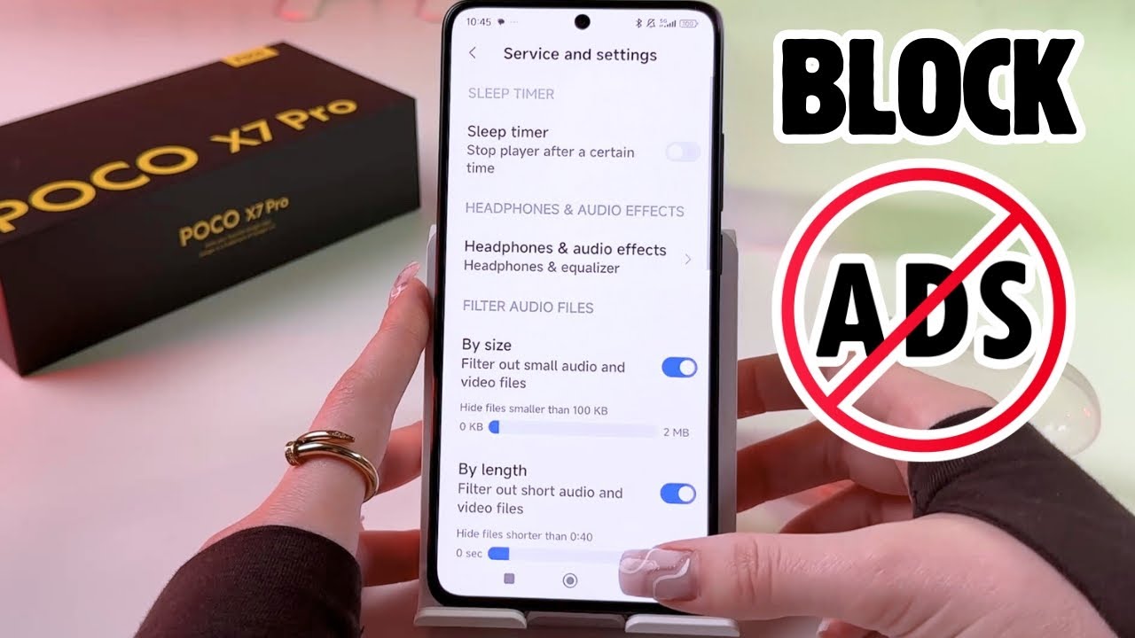 Как отключить рекламу на POCO X7 Pro — пошаговое руководство