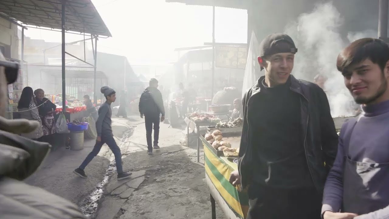 Fresh Produce, Spices, and Street Food — Samarkand Market Tour