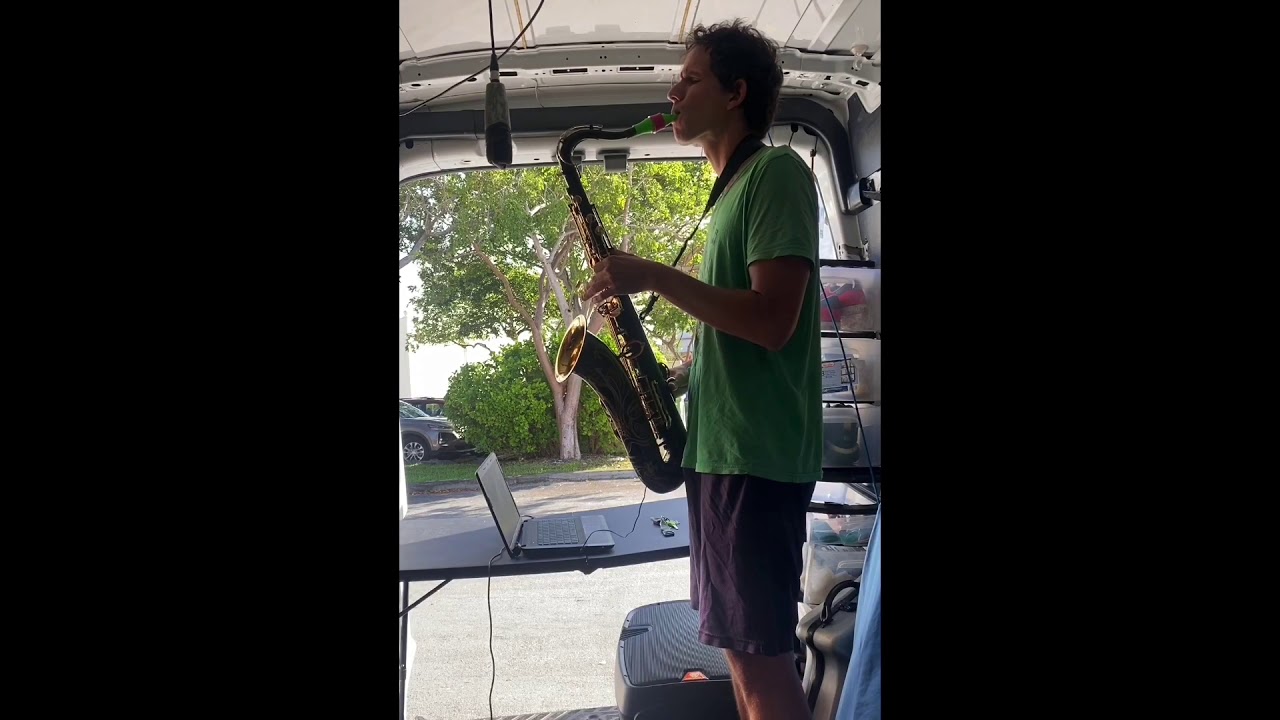 Richard Rosales- Strawberry Banana Rap and Sax Solo