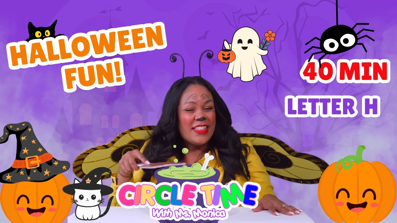 Learn Colors | Halloween Special | Letter H | Counting 1-10 | Songs for Kids  | Halloween For Kids
