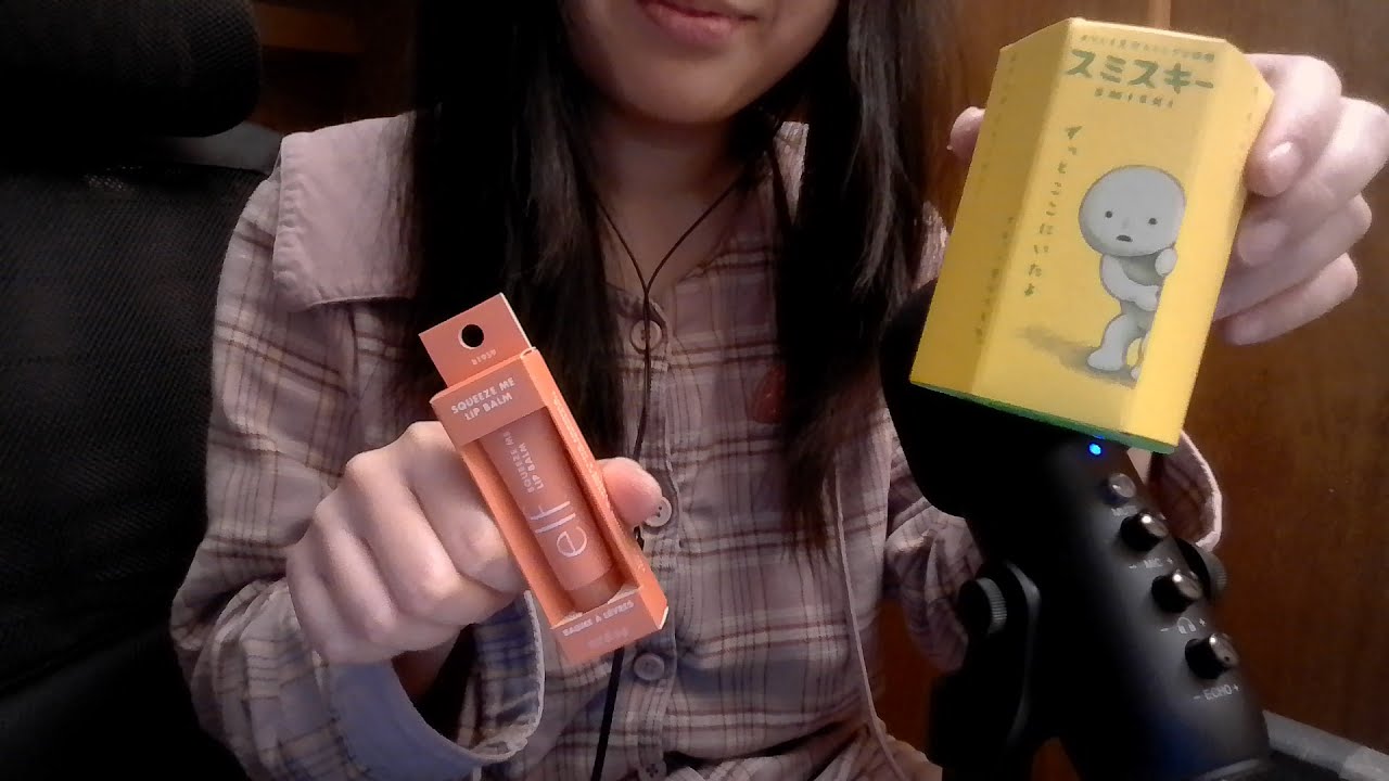 unbox random things with me asmr