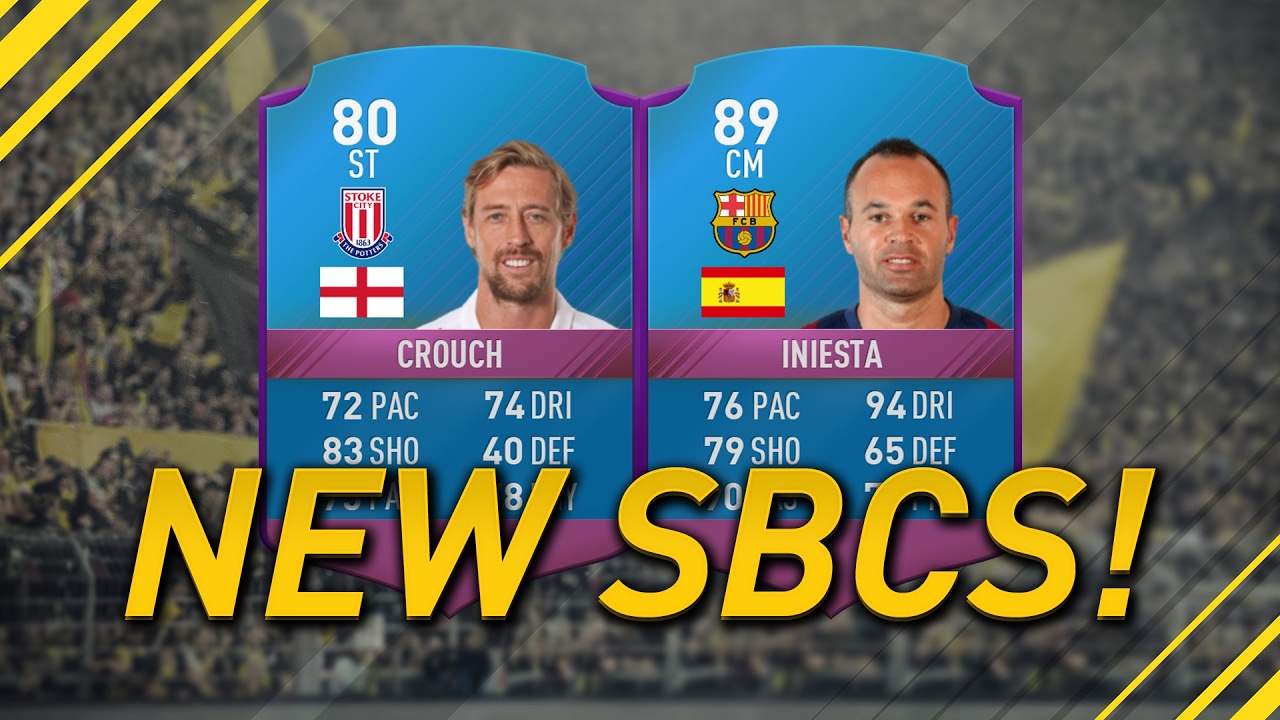 FIFA 17: POTENTIAL NEW SBC INVESTMENT GUIDE! MILESTONE INIESTA & CROUCH!