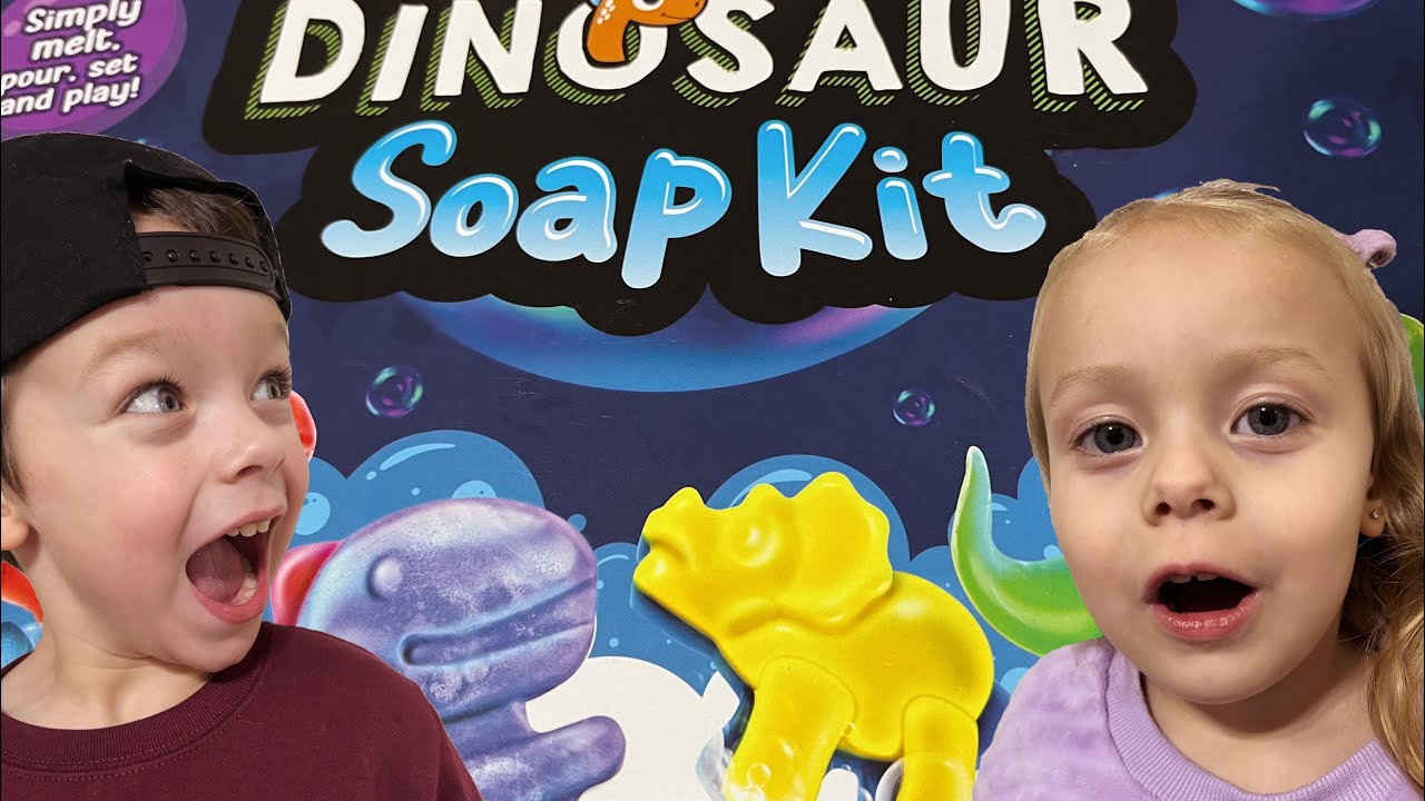 BrAve MAKE DINO SOAP!