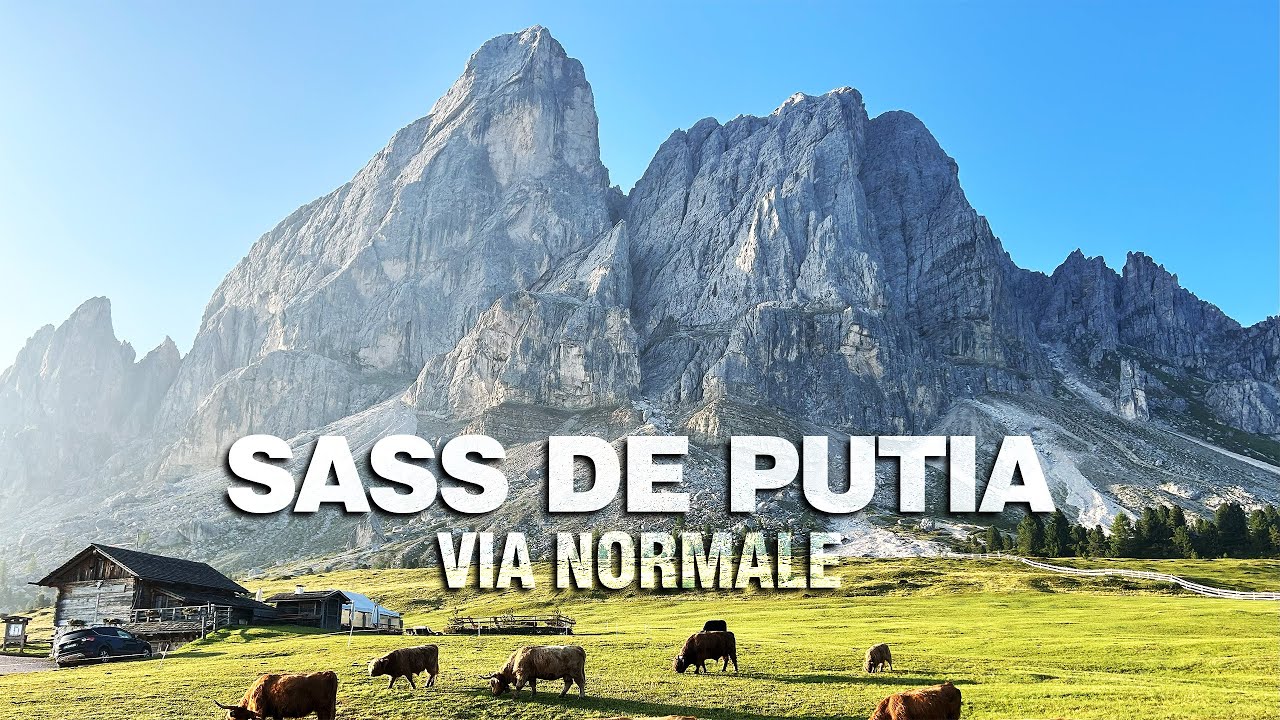SASS DE PUTIA Via Normale (2.875m) e Giro ad Anello da Passo delle Erbe | PUEZ-ODLE Dolomiti UNESCO