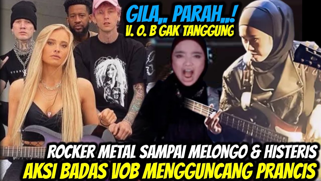 Gila❗Rocker Metal Sampai Histeris & Melongo Lihat Aksi Badas VOB Mengguncang Prancis |VOB Reaction