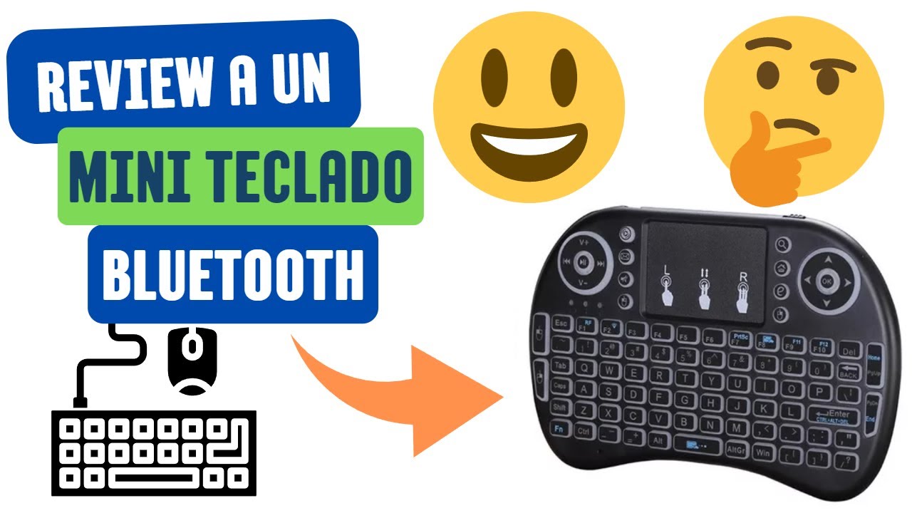 Review a un Mini teclado Bluetooth economico
