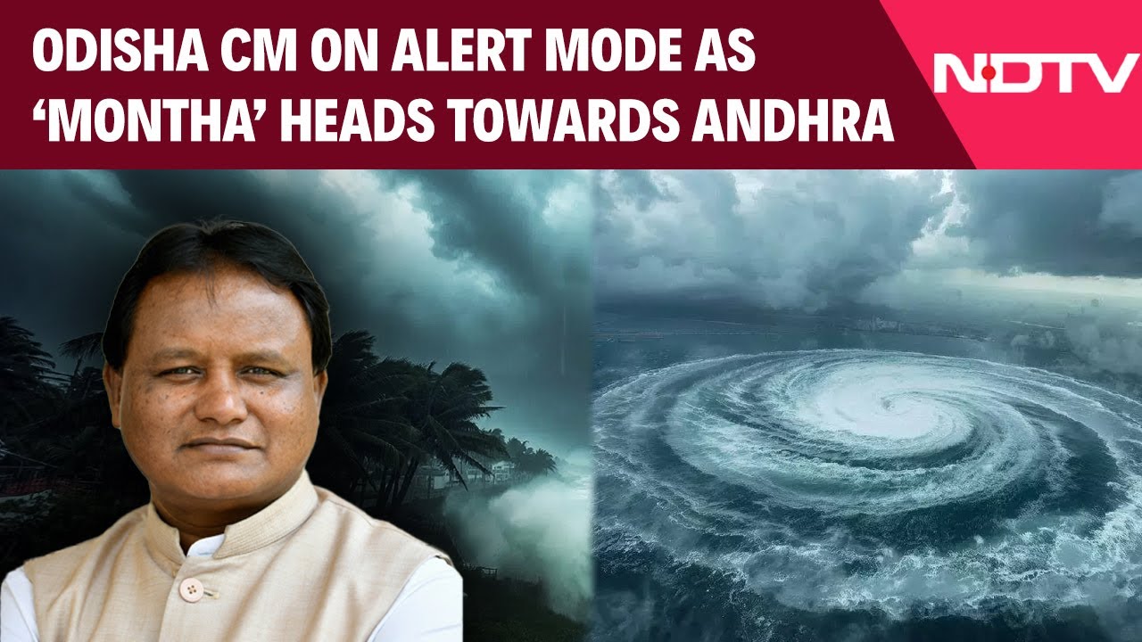 Cyclone Storm Montha | Odisha CM Mohan Majhi On Alert Mode As Cyclone “Montha” Heads Towards Andhra