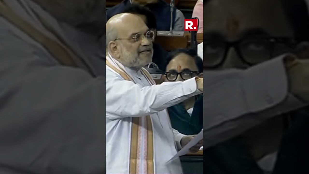 'Who Took The 'Pachasi Paisa' During Congress Era', Amit Shah's Jibe At Oppn During Parl Speech