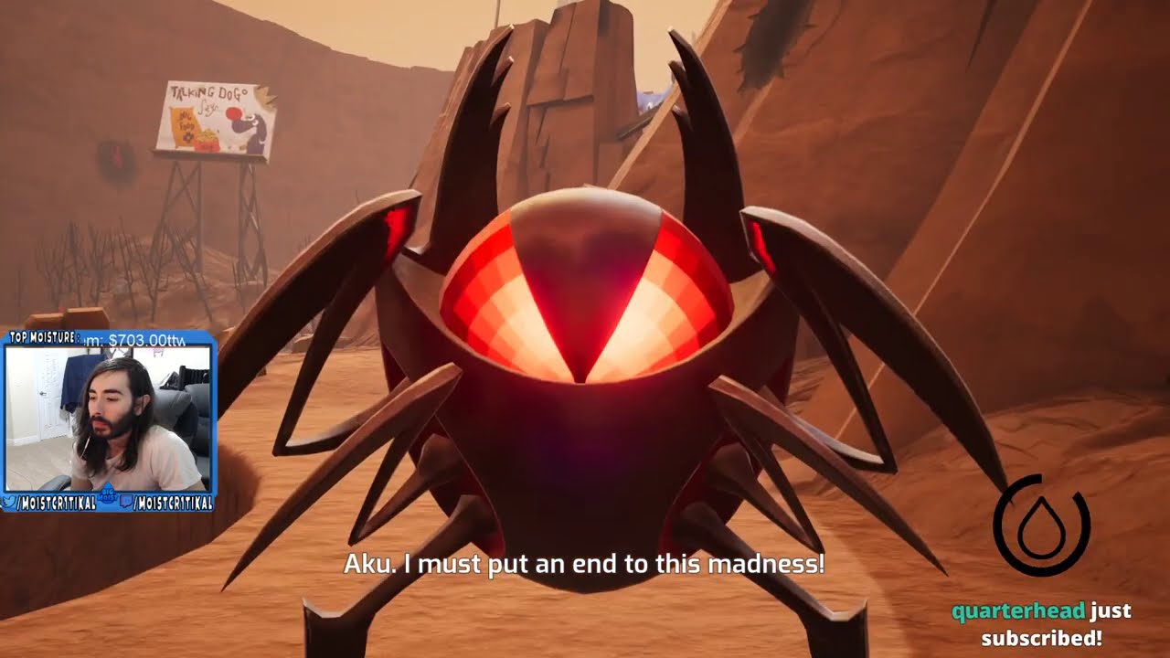 moistcr1tikal Twitch Stream Aug 22nd, 2020 [Samurai Jack Battle Through Time]