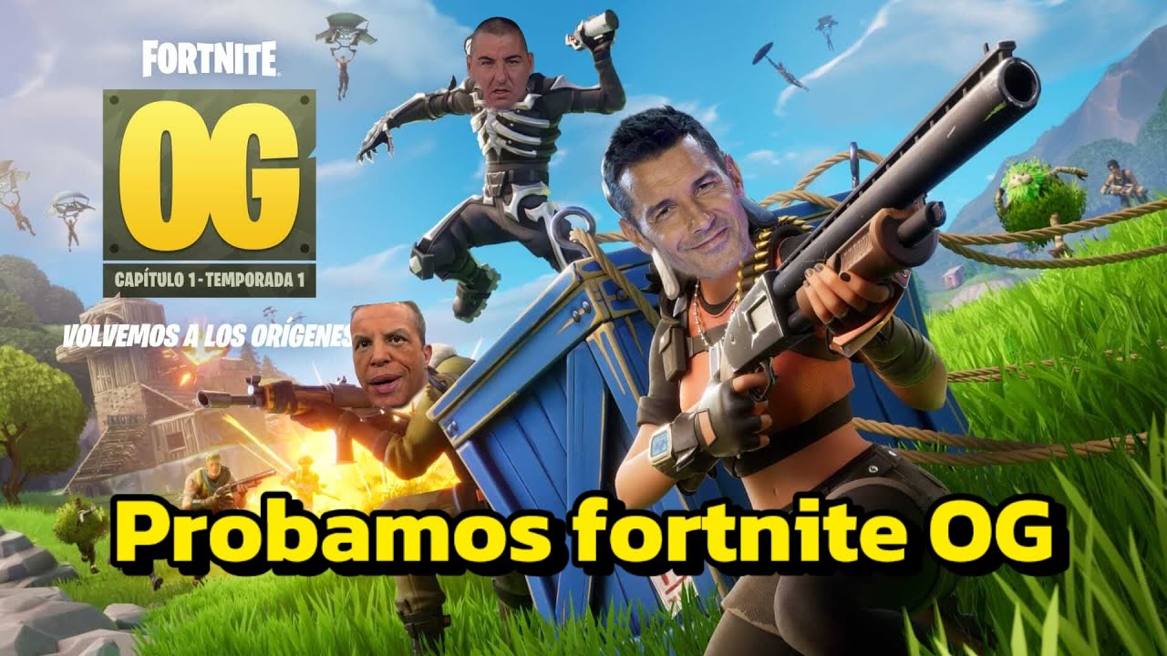¡PROBAMOS FORTNITE OG! (SALE MAL)