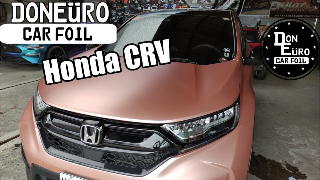 Honda CRV FULL WRAP AT DONEURO CAR FOIL MANILA