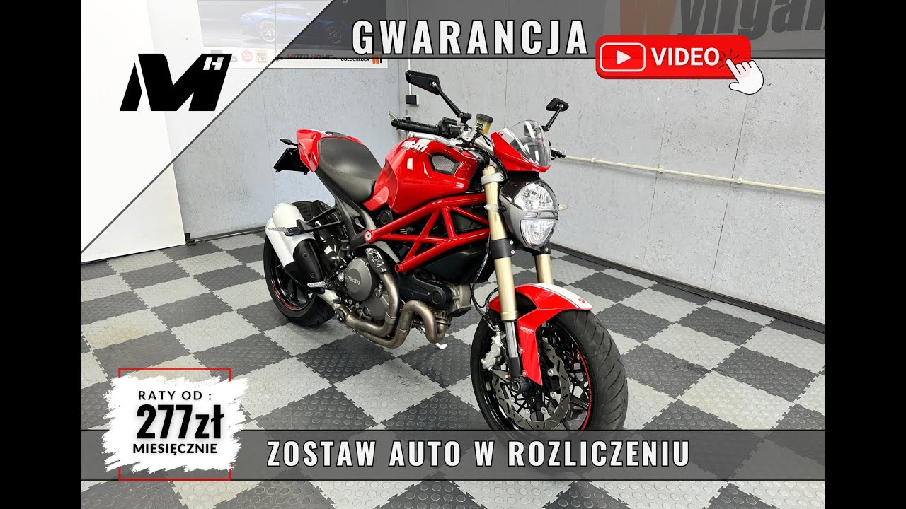 Ducato Monster 1100 skup motocykli MOTO-HOME