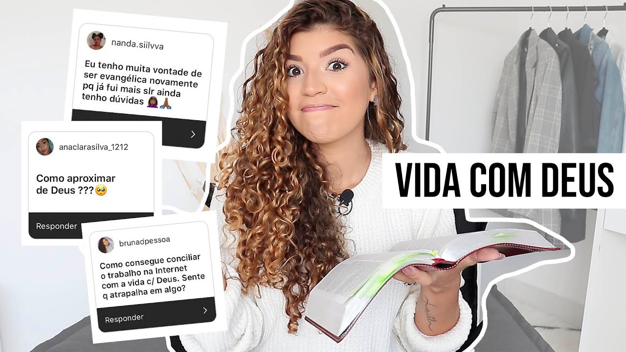 COMO SE APROXIMAR DE DEUS? Minha vida com Deus | por Jessica Melo