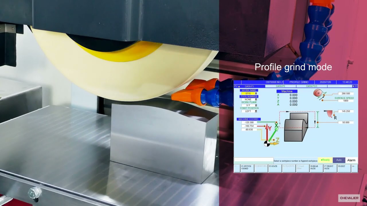 Chevalier Smart CNC Profil Taşlama Tanıtım Videosu
