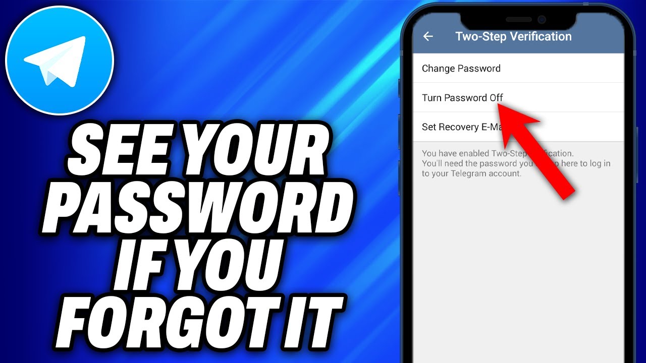 How To See Your Telegram Password If You Forgot It -Easy Fix