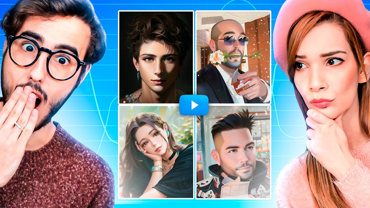 INDOVINA GLI YOUTUBERS CON L'INTELLIGENZA ARTIFICIALE!