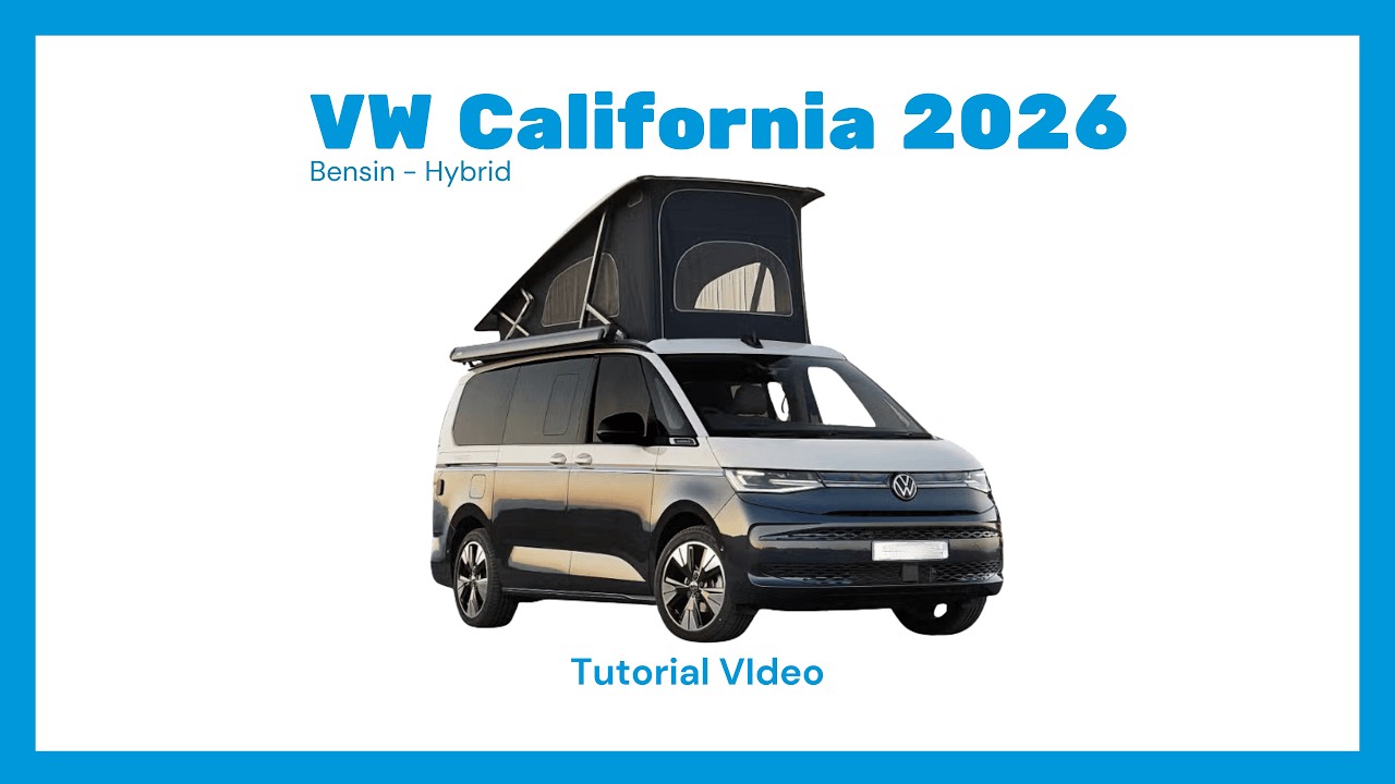 VW CALIFORNIA 2026 | Instruction video | Rent.is