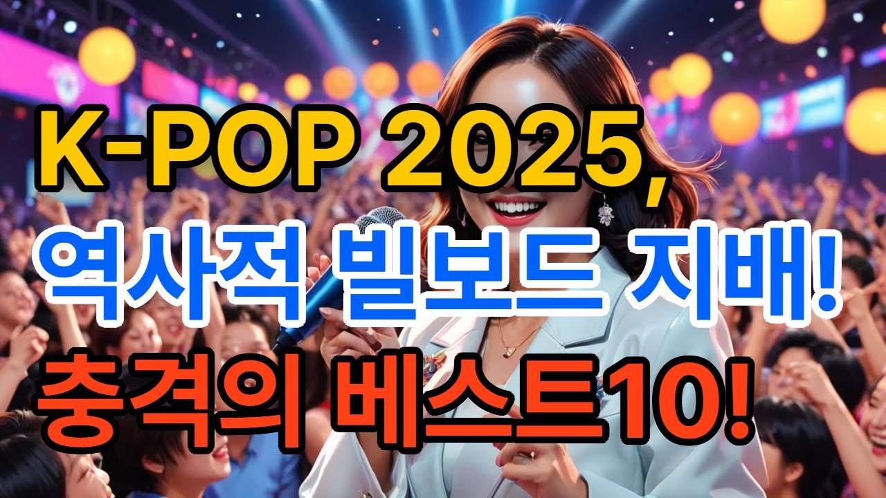 2025년은 K POP이 빌보드를 정복한 한해 였습니다_250110