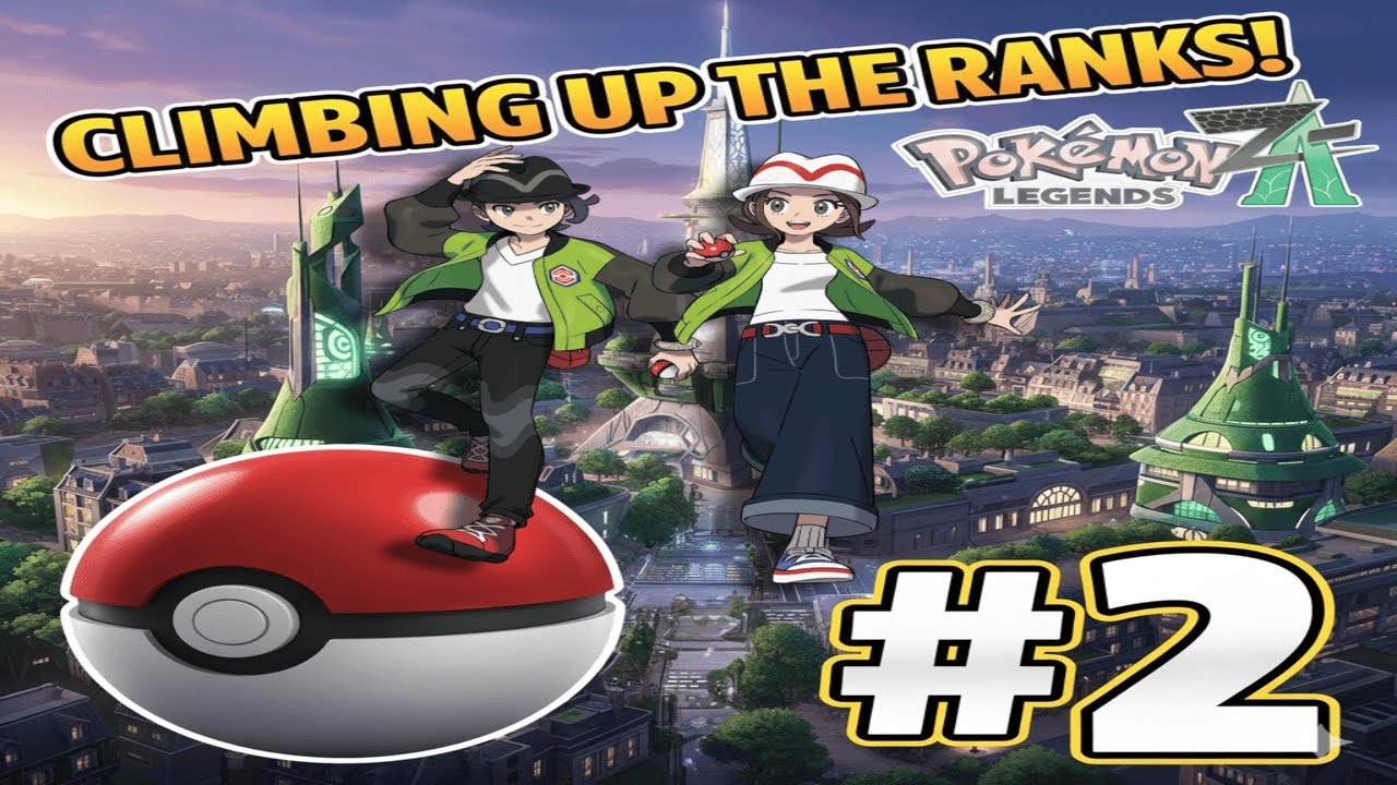 CLIMBING THE RANKS! Pokémon Legends Z-A Part 2 (Full Walkthrough)