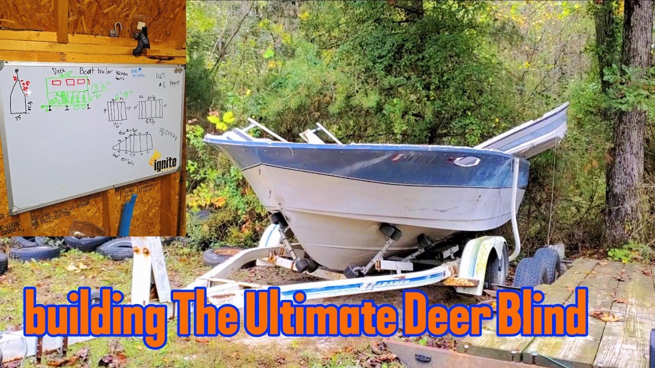 The Ultimate Deer Blind Build part 1