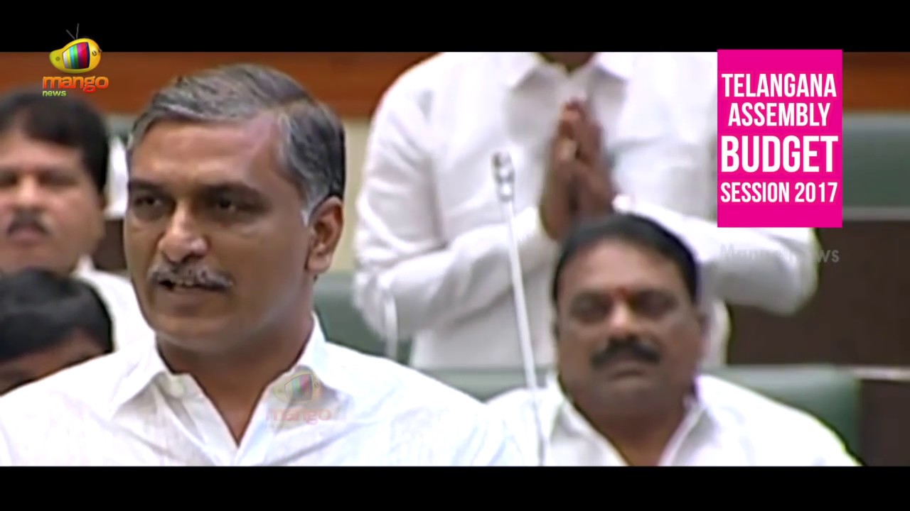 Harish Rao blaze on Opposition Behaviour in Telangana Assembly Budget Sessions 2017 | Mango News