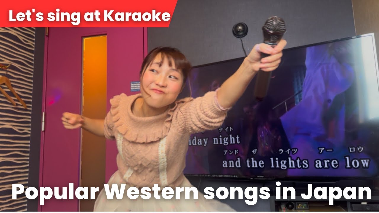 I tried singing popular Western songs in Japan