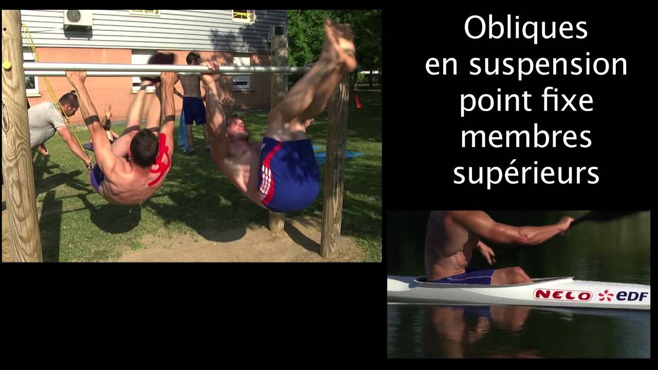 gainage/Coordination Equipe de France canoe kayak -Vitali
