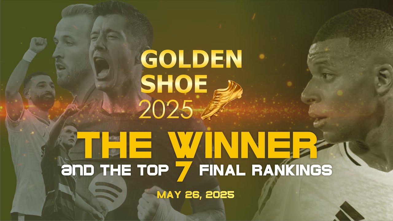 EUROPEAN GOLDEN SHOE 2025 - OFFICIAL WINNER & TOP 7 FINAL RANKINGS