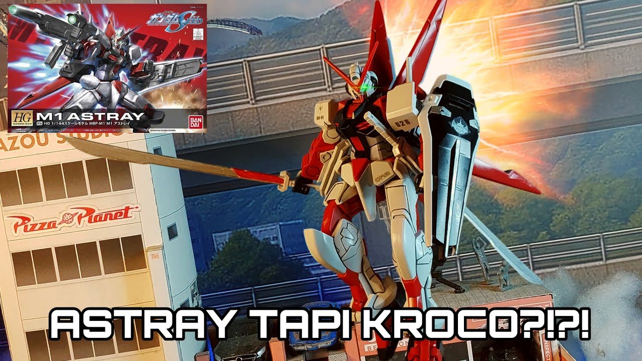 HG M1 Astray Bandai Review Alpaga Gundam || Apakah termasuk Astray sepi peminat??!!!