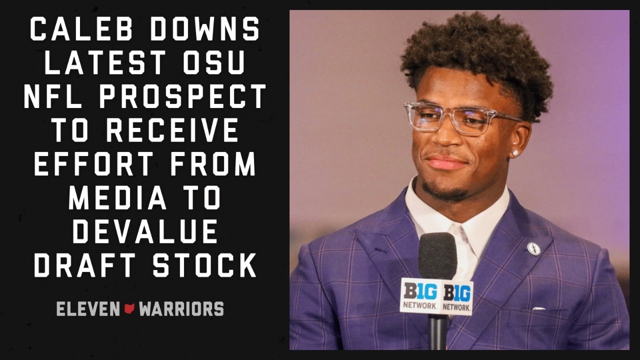 Eleven Dubcast: Калеб Даунс — последний перспективный игрок НФЛ из Университета штата Огайо, прот...