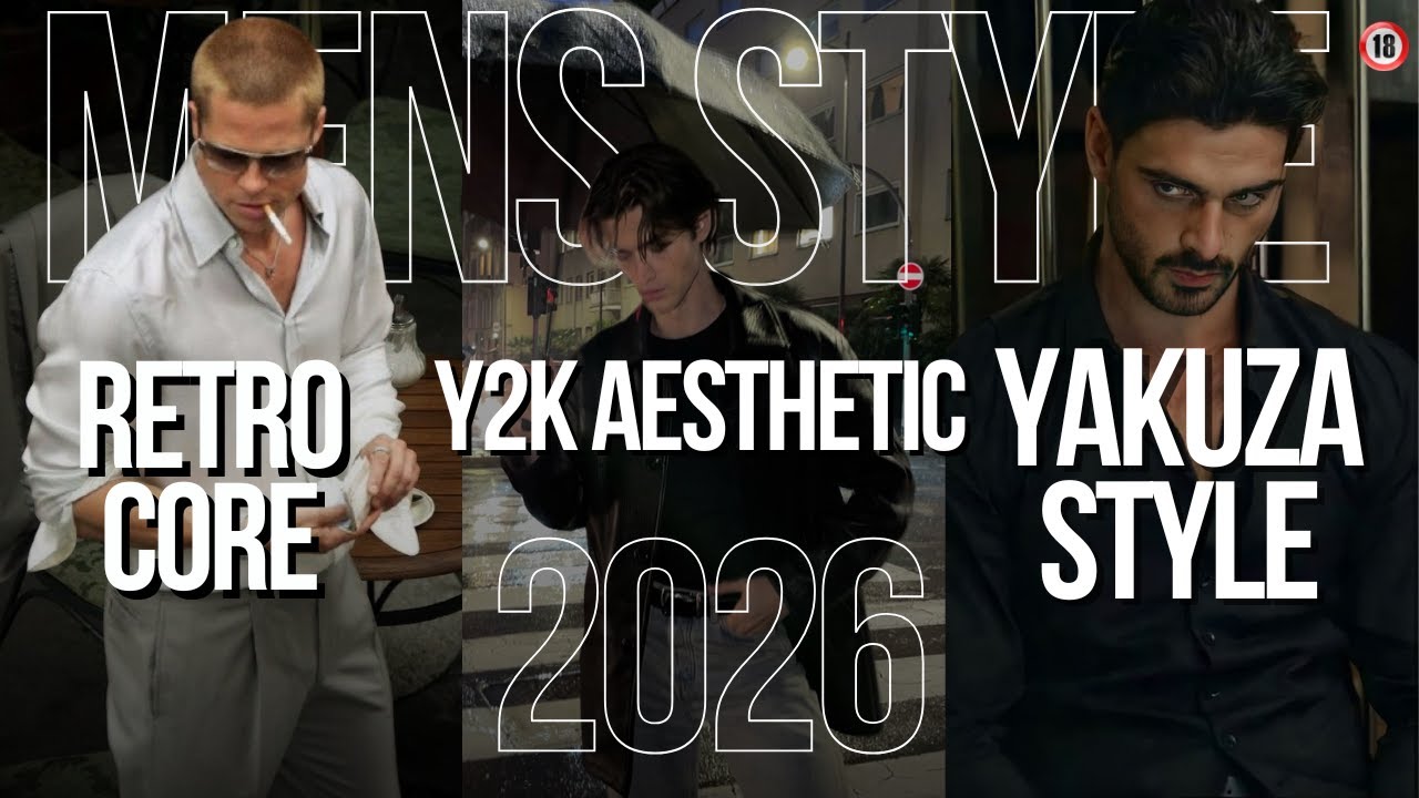 5 BIGGEST MENS Fashion trends in 2026
