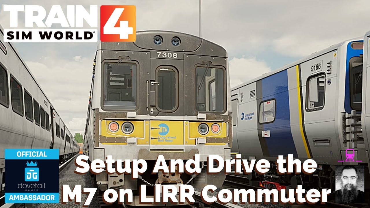 TSW настраивает и управляет пригородным поездом M7 LIRR