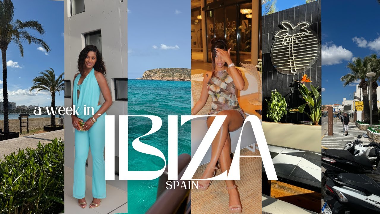 Ibiza Travel Vlog | Birthday trip| day clubs + beaches + exploring + nightlife + things to do & more