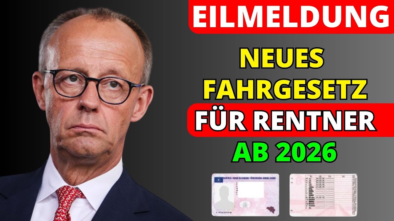 🚨 Achtung Senioren! Ab Februar 2026 tritt das neue Fahrgesetz in Kraft – Das müsst ihr wissen!
