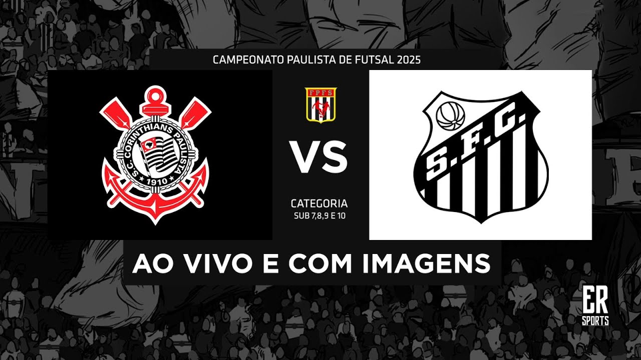 Corinthians x Santos - SUB 7 | 28/06/2025 | AO VIVO | Campeonato Paulista A1