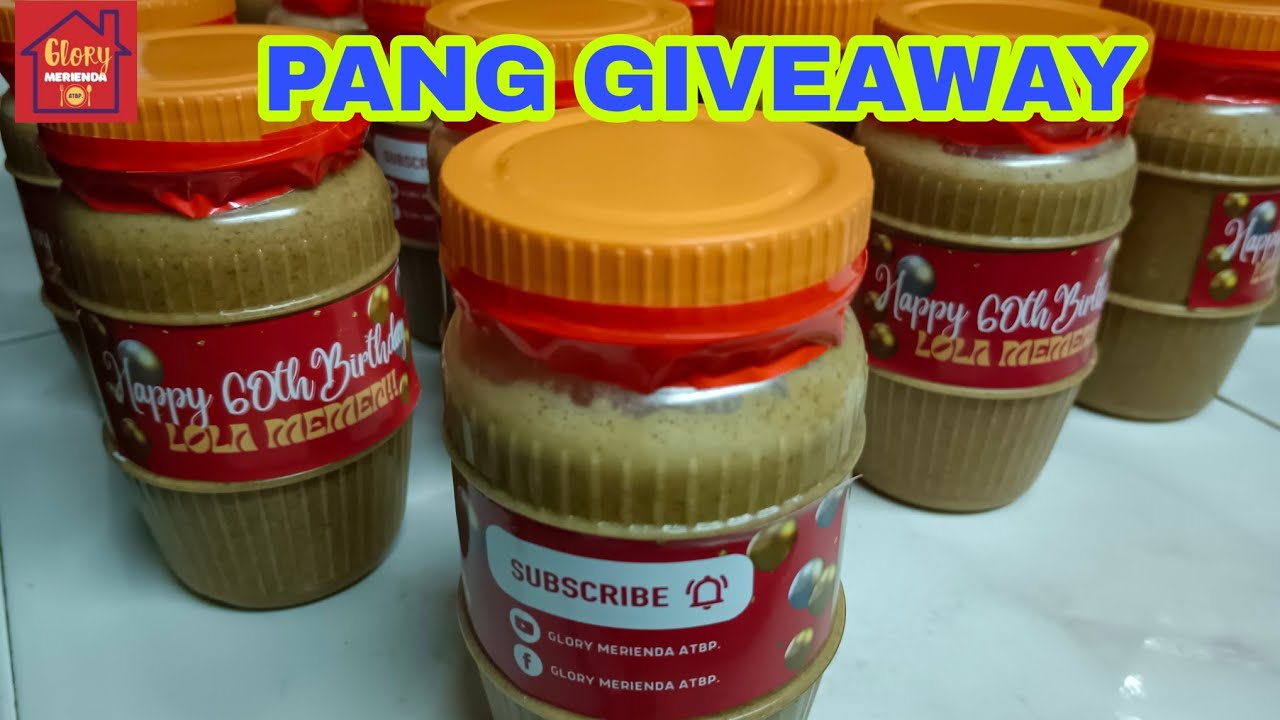 How to make Peanut🥜 Butter🧈 na 4kilo Recipe | Pang giveaway at Pangnegosyo | Glory Merienda Atbp
