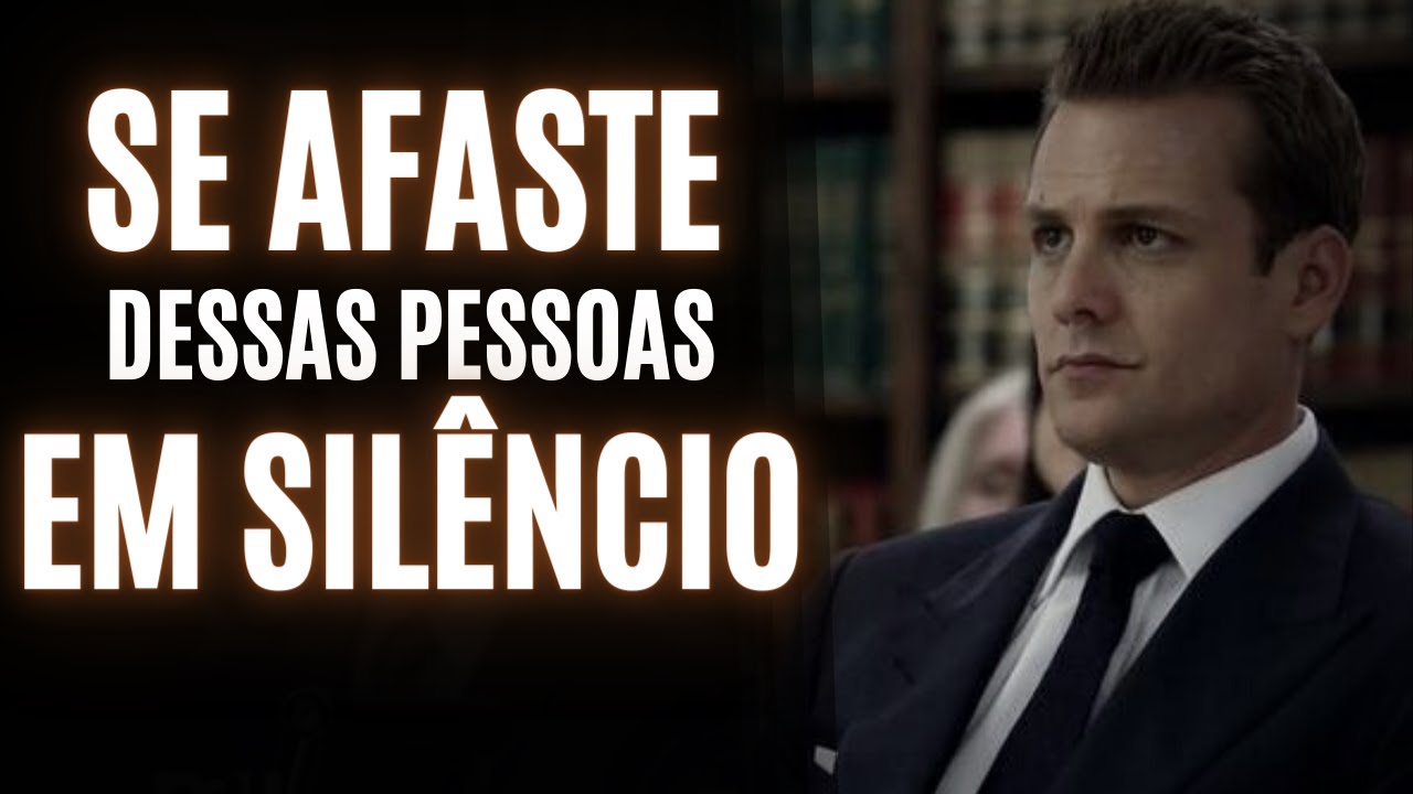 NÃO FALE NADA, APENAS SE AFASTE dessas PESSOAS
